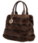 Dámská kabelka do ruky coffee - Firenze Zita