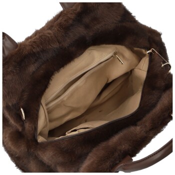 Dámská kabelka do ruky coffee - Firenze Zita