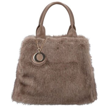 Dámská kabelka do ruky hnědo/šedá - Firenze Zita