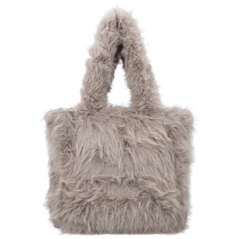 Dámská kabelka do ruky světle šedá - Firenze Donna