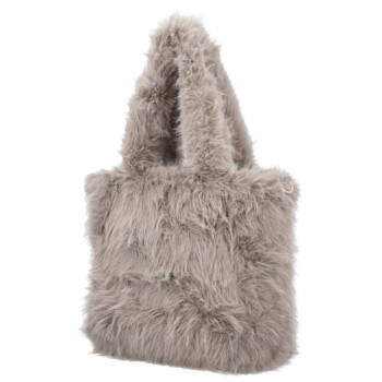 Dámská kabelka do ruky světle šedá - Firenze Donna