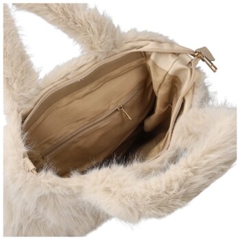 Dámská kabelka do ruky krémová - Firenze Donna