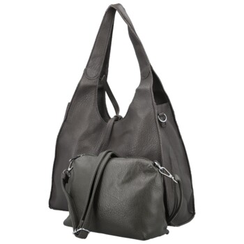 Dámský set kabelek tmavě šedý - Coveri Felixa