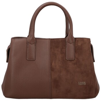Dámská kabelka do ruky coffee - Coveri Belle