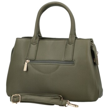 Dámská kabelka do ruky tmavě zelená - Coveri Belle