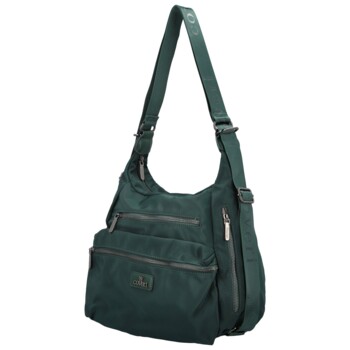 Dámský kabelko/batoh tmavě zelený - Coveri Velixa
