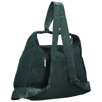 Dámský kabelko/batoh tmavě zelený - Coveri Velixa