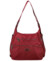 Dámský kabelko/batoh tmavě červený - Coveri Velixa