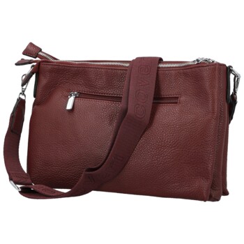 Dámská crossbody kabelka vínová - Coveri Petri