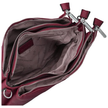 Dámská crossbody kabelka vínová - Coveri Petri