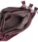 Dámská crossbody kabelka vínová - Coveri Petri