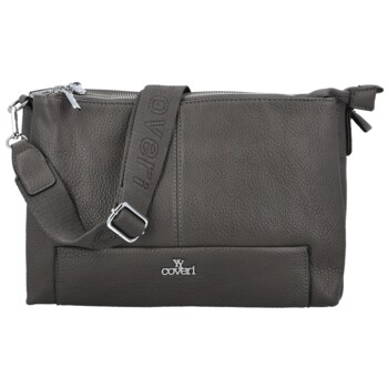 Dámská crossbody kabelka tmavě šedá - Coveri Petri