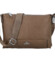 Dámská crossbody kabelka tmavě béžová - Coveri Petri