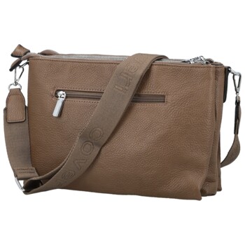 Dámská crossbody kabelka tmavě béžová - Coveri Petri