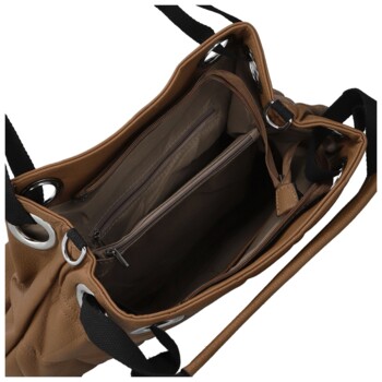 Dámská kabelka na rameno hnědá - Firenze Santi