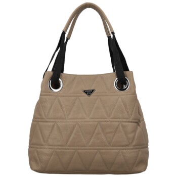 Dámská kabelka na rameno béžová - Firenze Santi