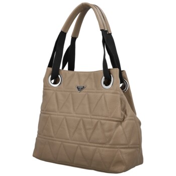 Dámská kabelka na rameno béžová - Firenze Santi