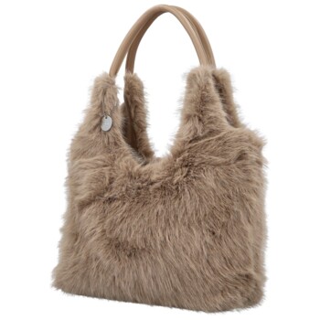 Dámská kabelka do ruky taupe - Coveri Annabel