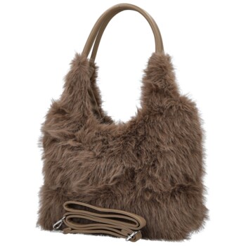 Dámská kabelka do ruky hnědá - Coveri Annabel