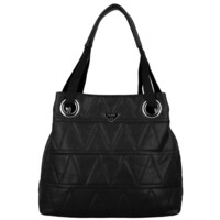 Dámská kabelka na rameno černá - Firenze Santi