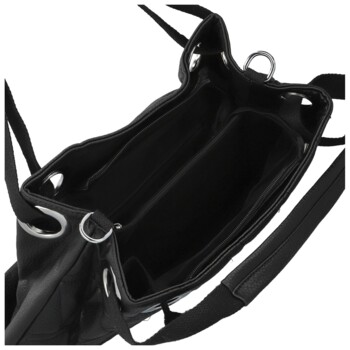 Dámská kabelka na rameno černá - Firenze Santi