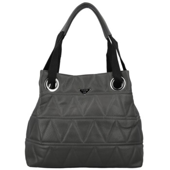 Dámská kabelka na rameno tmavě šedá - Firenze Santi