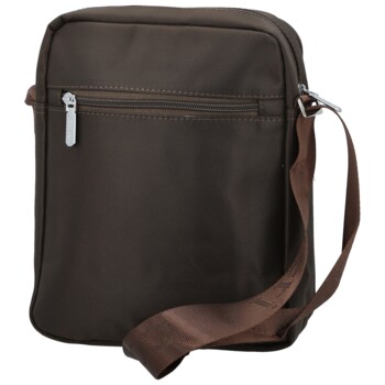 Pánská crossbody taška hnědá - Coveri Ario
