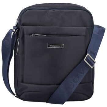 Pánská crossbody taška tmavě modrá - Coveri Ario