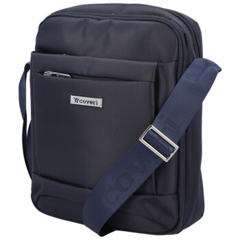 Pánská crossbody taška tmavě modrá - Coveri Ario