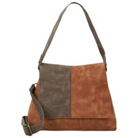 Dámská kabelka přes rameno hnědá - Paolo bags Naiara