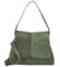 Dámská kabelka přes rameno tmavě zelená - Paolo bags Naiara