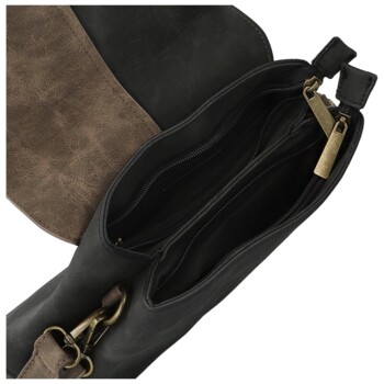 Dámská kabelka přes rameno černá - Paolo bags Naiara