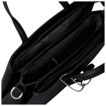 Dámská kabelka do ruky černá - Firenze Lygie