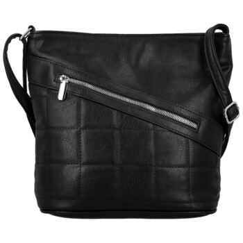 Dámská crossbody kabelka černá - Firenze Samíria