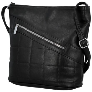 Dámská crossbody kabelka černá - Firenze Samíria