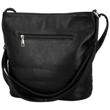 Dámská crossbody kabelka černá - Firenze Samíria