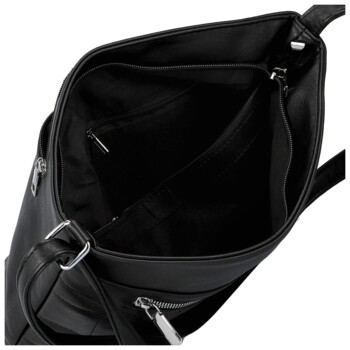 Dámská crossbody kabelka černá - Firenze Samíria