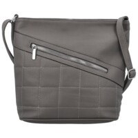 Dámská crossbody kabelka tmavě šedá - Firenze Samíria