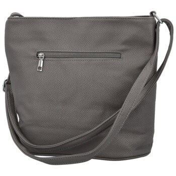 Dámská crossbody kabelka tmavě šedá - Firenze Samíria