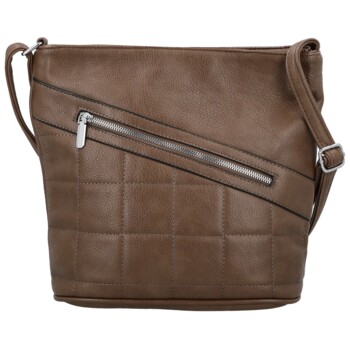 Dámská crossbody kabelka hnědá - Firenze Samíria