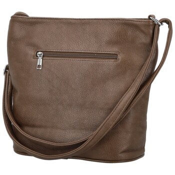 Dámská crossbody kabelka hnědá - Firenze Samíria
