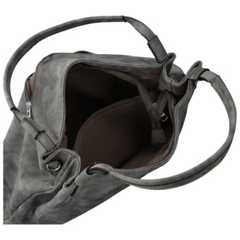 Dámská kabelka na rameno šedá - Firenze Amelina