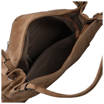 Dámská kabelka na rameno hnědá - Firenze Amelina