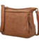 Dámská crossbody kabelka hnědá - Firenze Egona