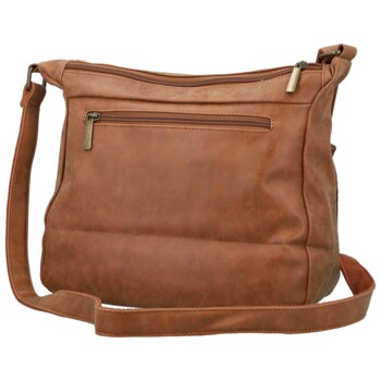 Dámská crossbody kabelka hnědá - Firenze Egona