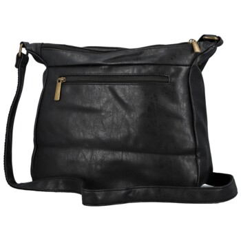 Dámská crossbody kabelka černá - Firenze Egona