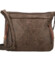 Dámská crossbody kabelka coffee - Firenze Egona