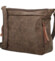 Dámská crossbody kabelka coffee - Firenze Egona