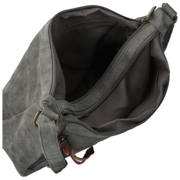 Dámská crossbody kabelka tmavě šedá - Firenze Egona