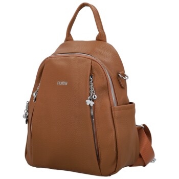 Dámský batoh hnědý - Firenze Santé